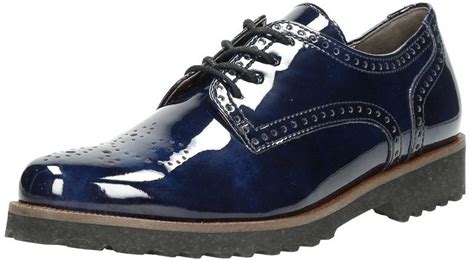 blauwe veterschoenen dames